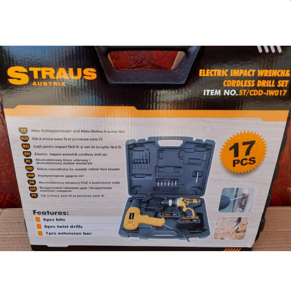 Straus_18V_akkus_csavarkulcs_és_fúró_készlet_vezeték_nélküli_szerszámgép_szett_hordtáskában_tartozékokkal_IW017_(BBD)