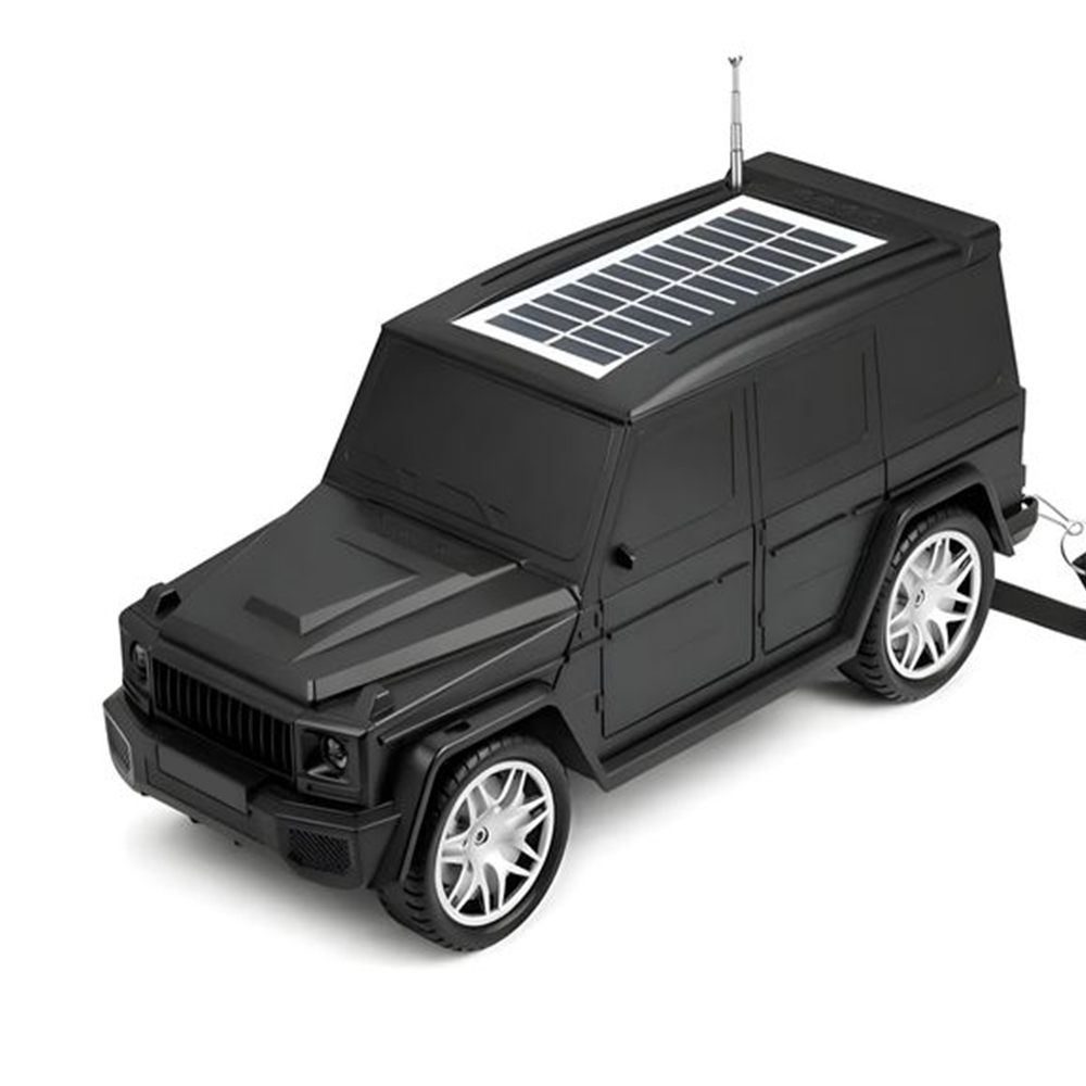 Vezeték nélküli sumker Mercedes G63 napelemes Bluetooth autós hangszóró LED lámpával – HF-F88 (BBD)2