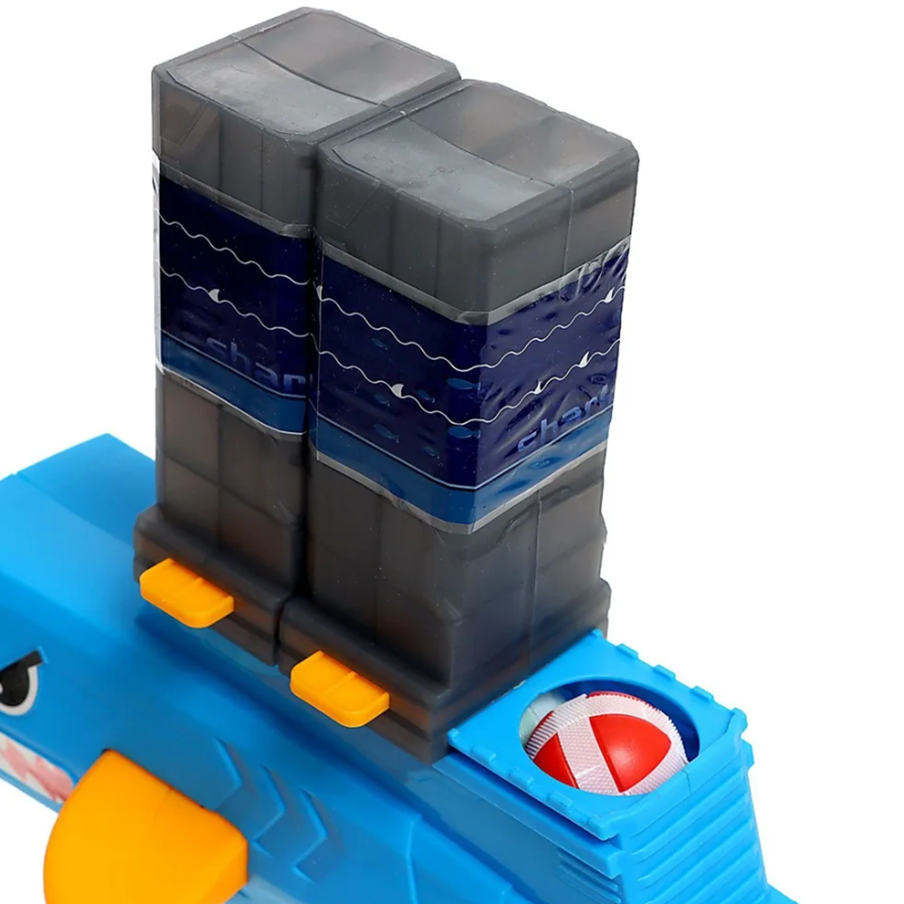 Shark attack – ragadós golyós célbalövő játék gyerekeknek darts táblával, beltéri szórakozáshoz (BBJ)7