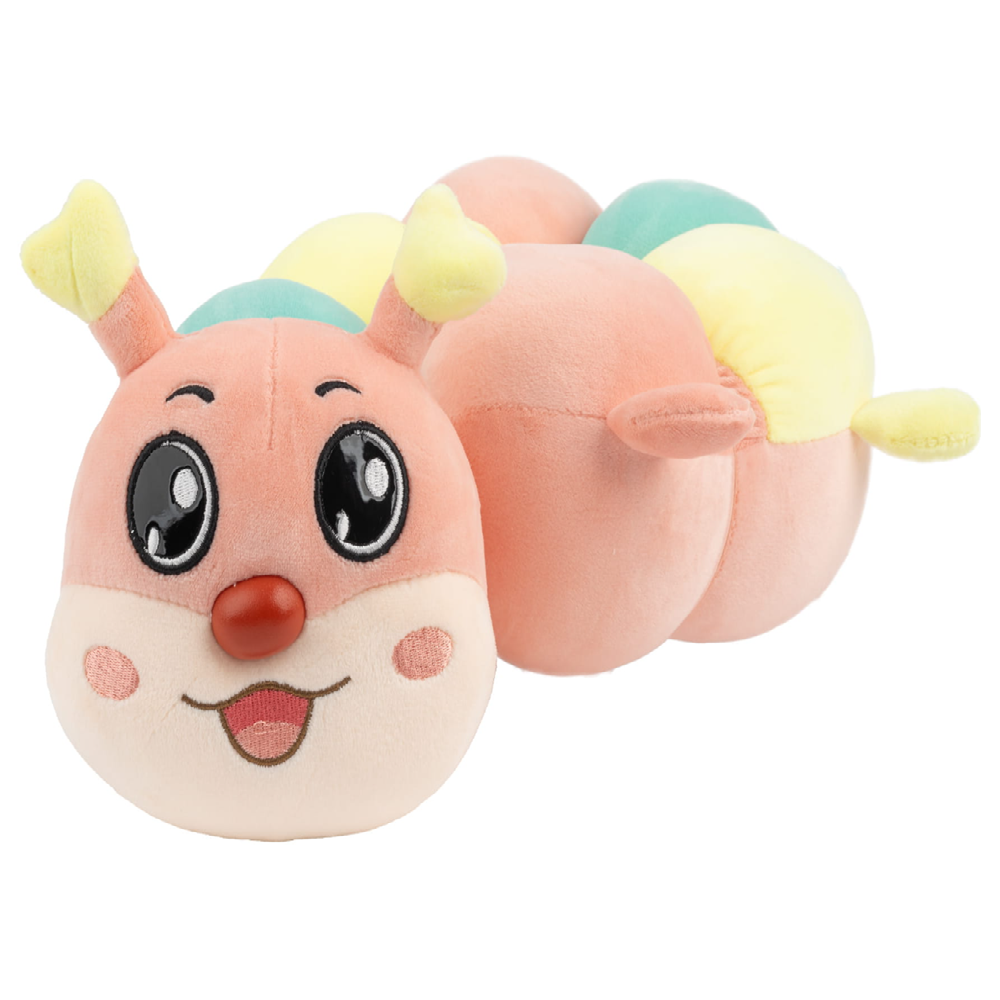 Óriási 3 az 1-ben szivárványos plüss hernyó – 12 lábú puha alvóka, ölelő párna és játék gyerekeknek 65 cm (BBLPJ)2