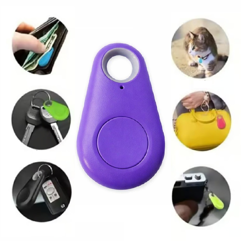 Bluetooth design kulcskereső – nyomkövető 25 m hatótávval – lila (BLLV)