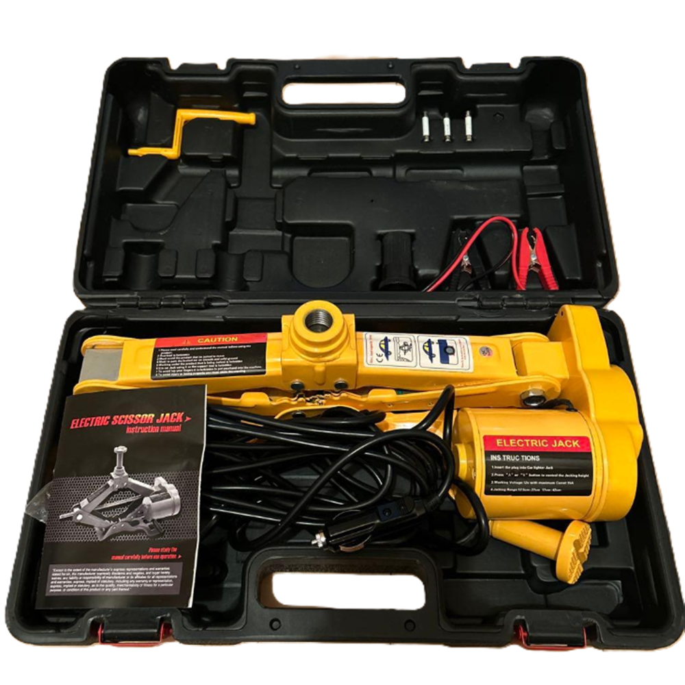 Autóemelő 12V elektromos – 3T Teherbírású ollós kivitel (FX)