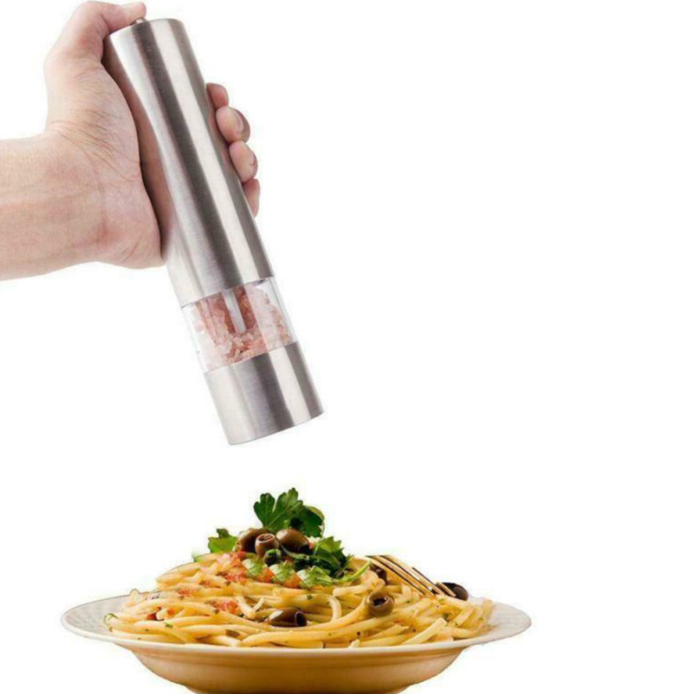 Elektromos só- és borsőrlő – automata fűszerőrlő egykezes használattal (BLLV)3