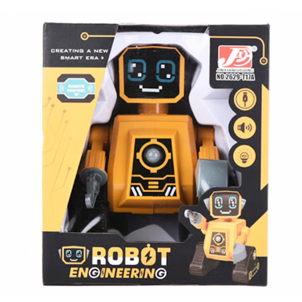 Intelligens programozható robot készlet LED szemekkel, tánccal, énekléssel és gesztusérzékelővel 7