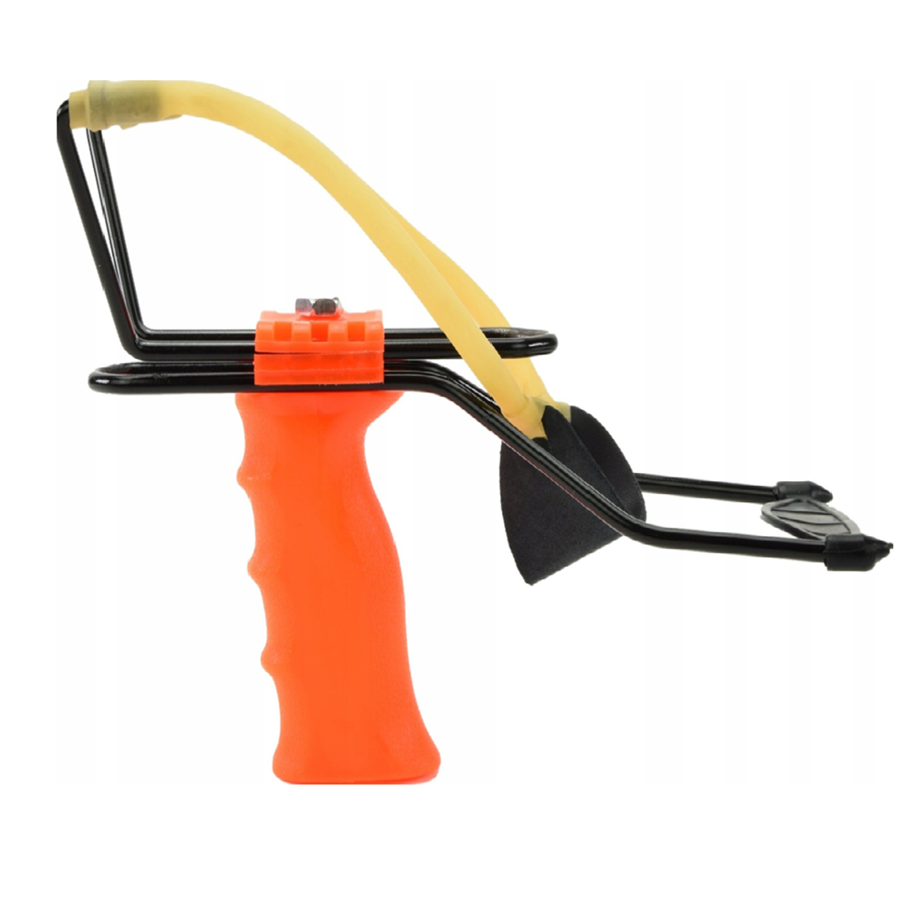 Kézi csúzli alkartámasszal – speciális kerettel, erős gumikkal (BBKM)(BBL)91