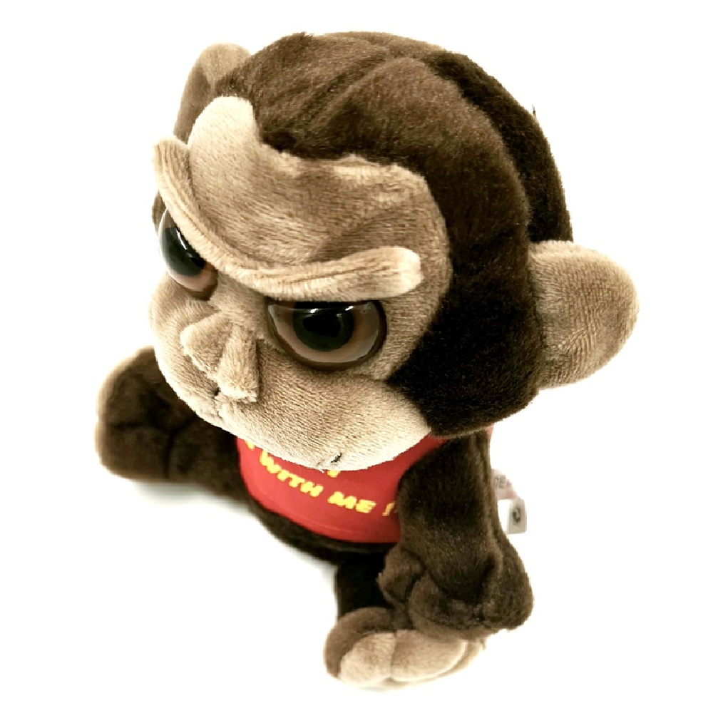 Mérges hisztis majom plüssfigura – aranyos és szórakoztató játékgyűjtemény 2