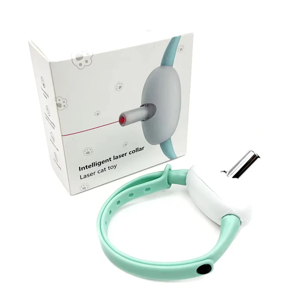 Okos automatikus lézeres macskanyakörv interaktív játékhoz 1