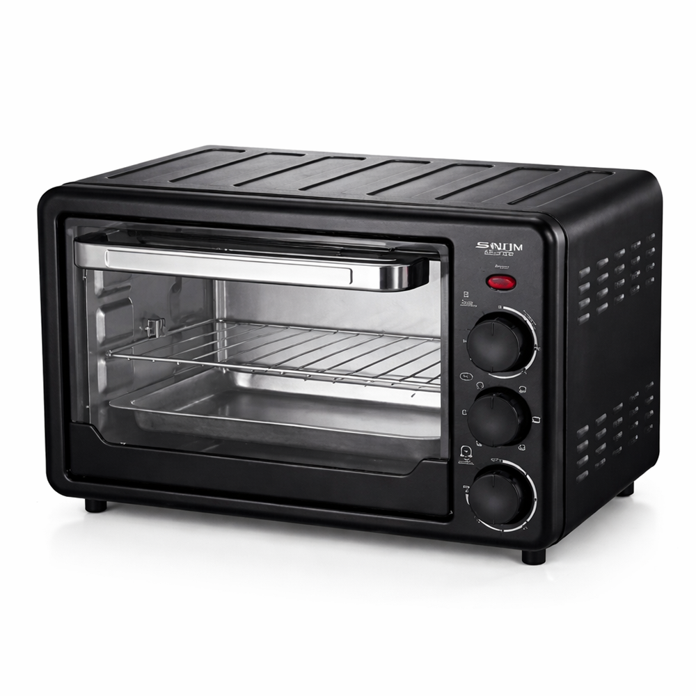 SHINY multifunkciós elektromos sütő 22L, 1000W – kompakt konyhai mini sütő gyors főzéshez (FX) 1 (2)