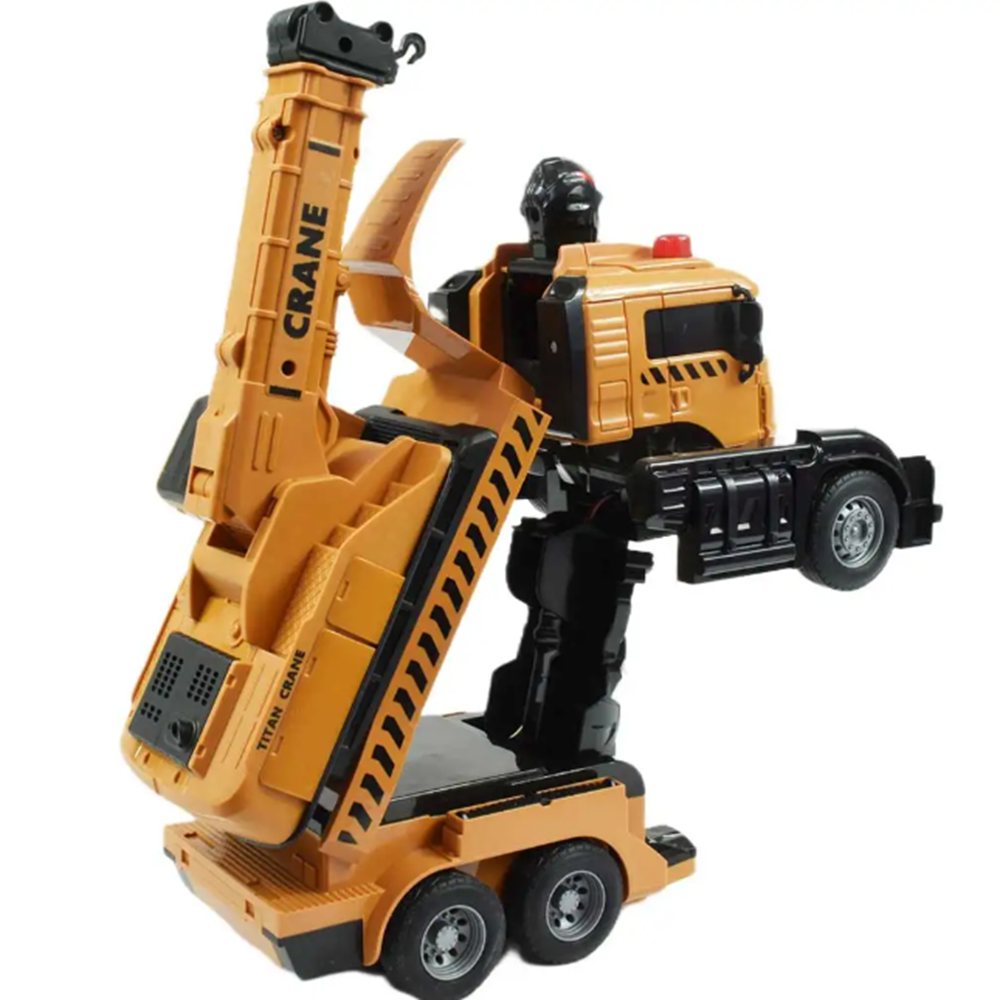 Távirányítós transzformátor autó távirányítóval – átalakuló robot autó gyerekeknek, fény- és hangeffektekkel (BBJ) 5