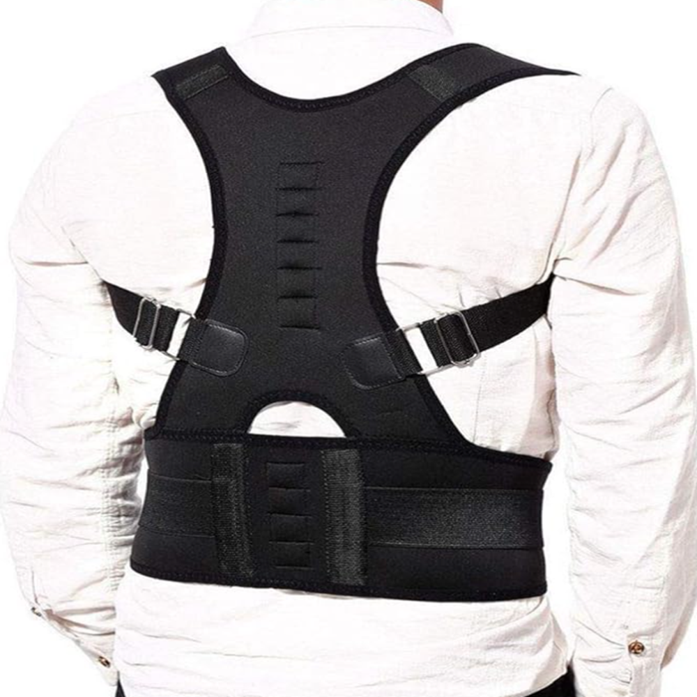 Testtartásjavító hátpánt – állítható, univerzális méretű tartásjavító (BLLV)4