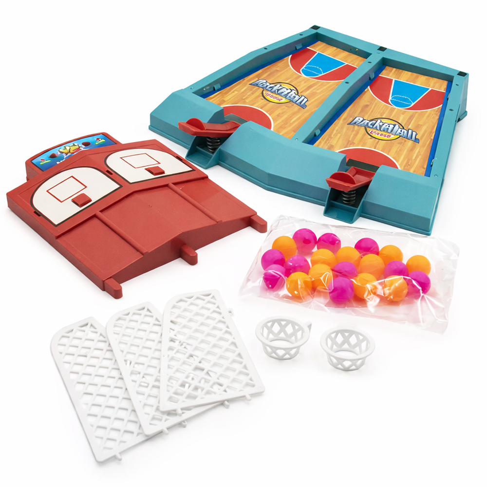 ZsákZsivány katapultos mini kosárlabda játék – ujjkosár 2 palánkkal és 20 labdával (BBJ) 2