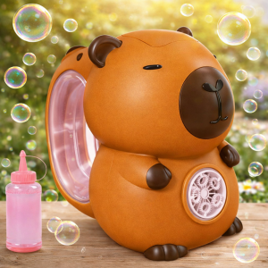 Capybara buborékfújó pisztoly barna – automata buborékfújó játék gyerekeknek, szappanbuborék gép (BBJ) - Image 5