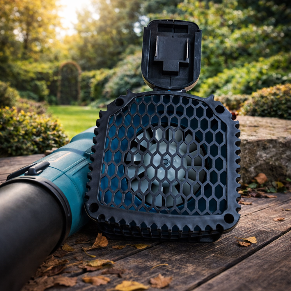 HAYAMI HA-1046 188V akkumulátoros lombfúvó kék – vezeték nélküli kerti levélfújó 7 sebességfokozattal (BBV) 4