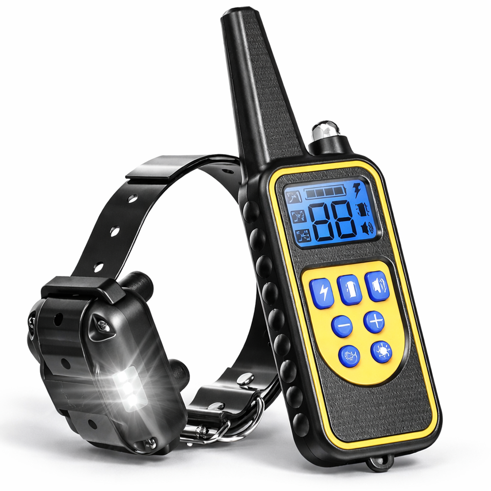 NeoPet SmartBark Pro ugatásgátló és kutya kiképző nyakörv – vízálló, USB tölthető elektronikus tréning nyakörv 1