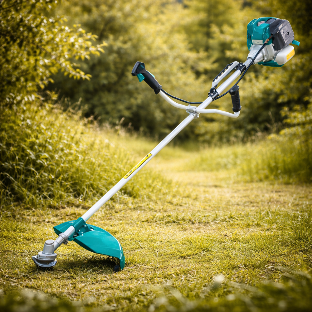 THO Lux M-9204 benzinmotoros fűkasza és bozótvágó 7 LE 72 cm³ – professzionális damilos és késes kasza (FX) 3