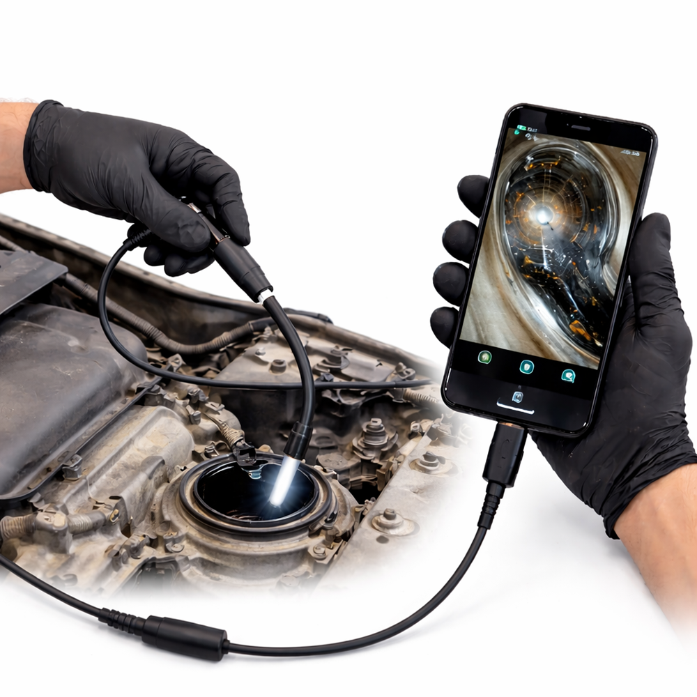 Link Inspect Pro InspectPro 3 az 1-ben endoszkóp kamera – IP67 vízálló USB-C, microUSB ...