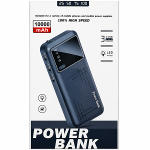 Power Bank 3 USB Porttal, 10000mAh (BBV) - Image 5
