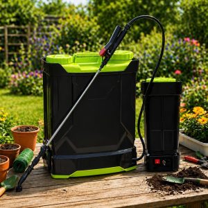 Akkumulátoros háti permetező 3 különböző fejjel – 16L (BBV) - Image 4