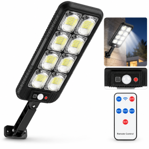 Napelemes kültéri lámpa 200 LED-del–IP65 távirányítós JX200COB (BBD) - Image 3