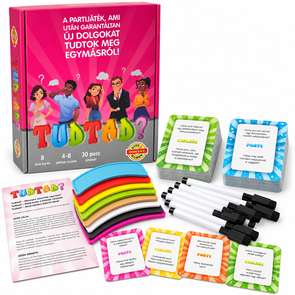 Tudtad? családi és parti társasjáték (BBMJ)