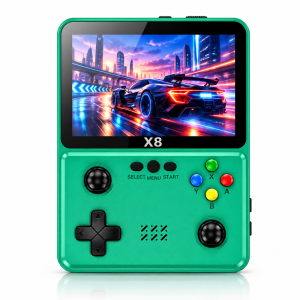 X8 hordozható retro játékkonzol – 4” IPS HD kijelző (BBV) - Image 5