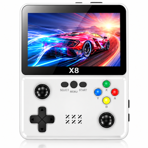 X8 hordozható retro játékkonzol – 4” IPS HD kijelző (BBV) - Image 6
